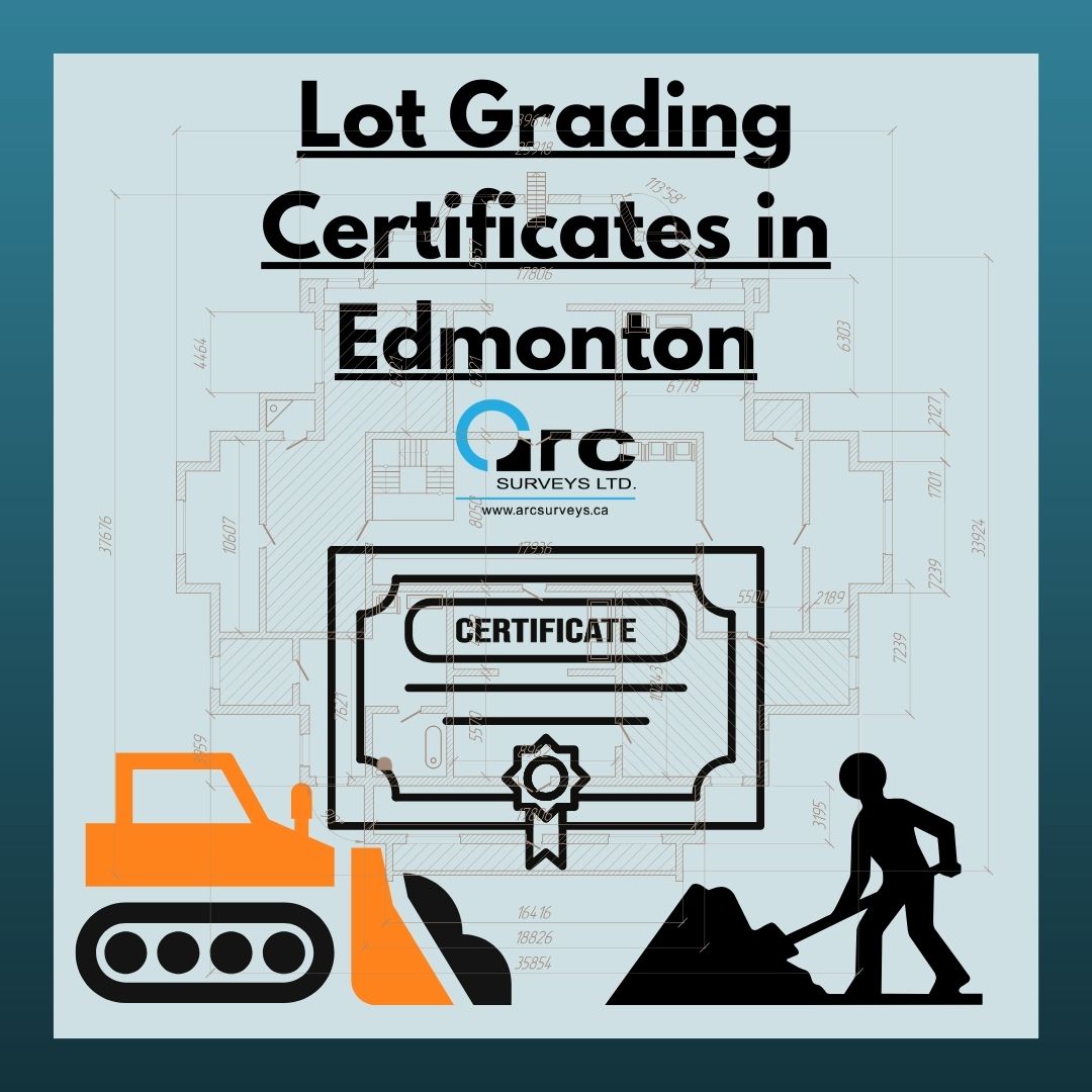 Lot grading certificate