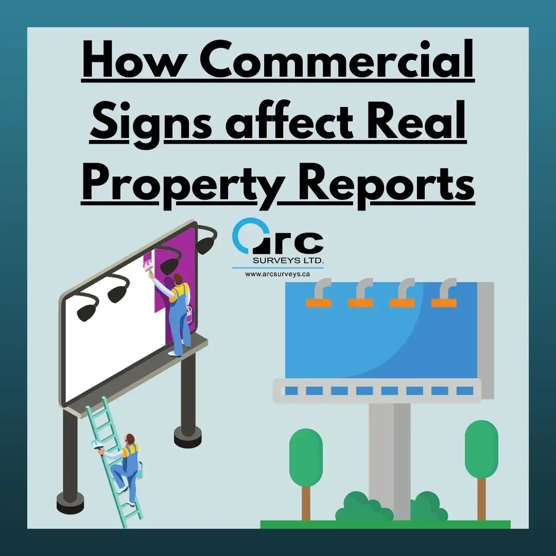 real property reports commercial signs